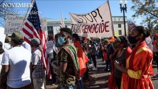 NOVEMBER
Ethiopian massacre
 
