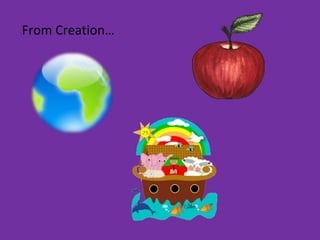 From Creation…