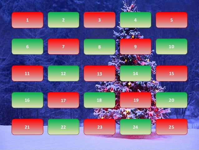 Advent Calendar Powerpoint