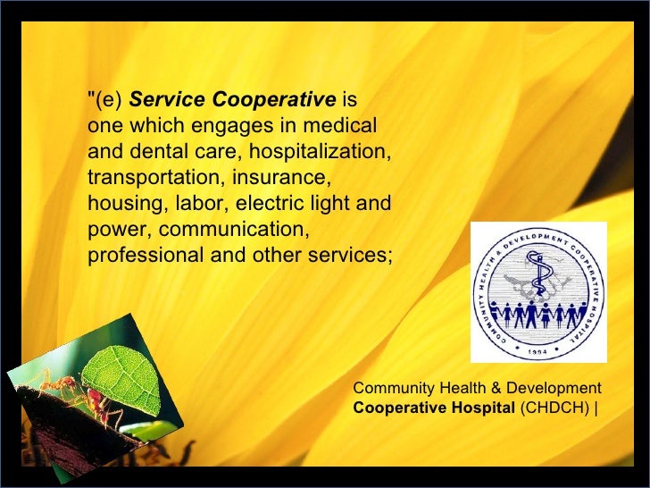 Advent of Cooperatives in the Philippines