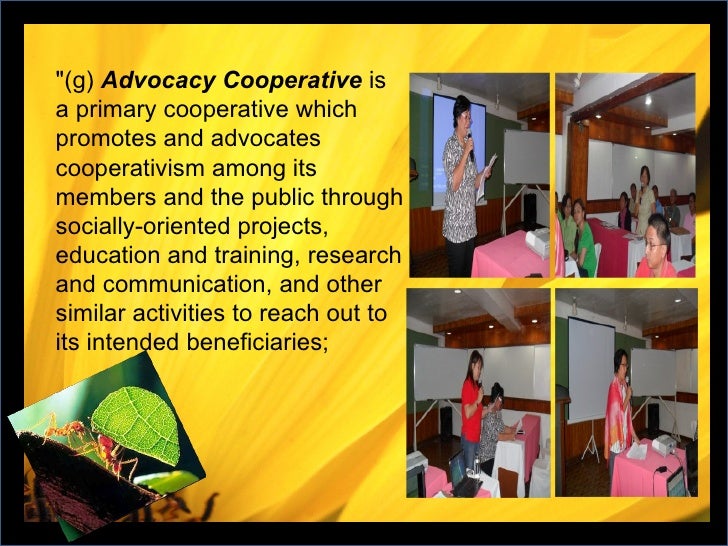 Advent of Cooperatives in the Philippines