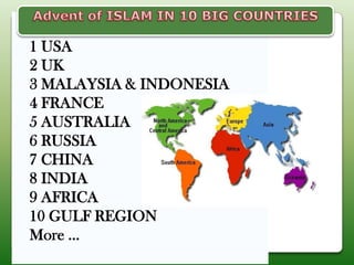1 USA
2 UK
3 MALAYSIA & INDONESIA
4 FRANCE
5 AUSTRALIA
6 RUSSIA
7 CHINA
8 INDIA
9 AFRICA
10 GULF REGION
More …

 