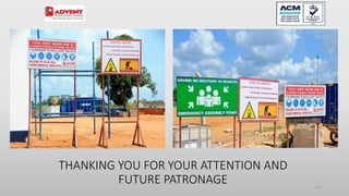 THANKING YOU FOR YOUR ATTENTION AND
FUTURE PATRONAGE 111
 