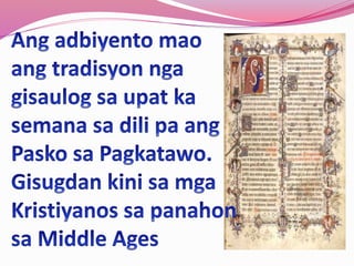 Advent recoll.pptx