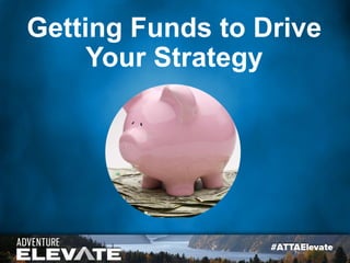 Getting Funds to Drive
Your Strategy
 