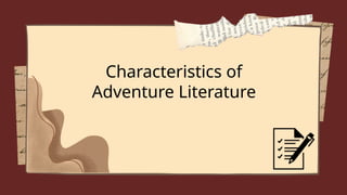 PowerPoint Presentation: Adventure. 1234 | PPTX