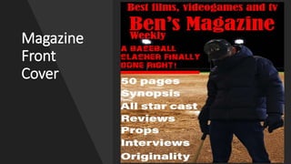 Magazine
Front
Cover
 