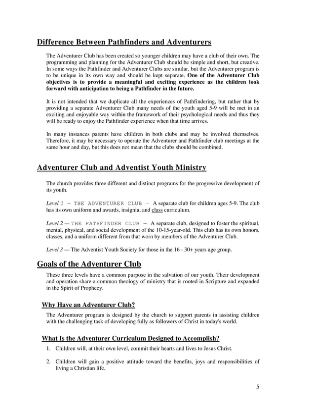 ADVENTURER ADMINISTRATIVE MANUAL PDF FREE DOWNLOAD visual data 8