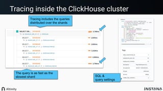 Adventures in Observability - Clickhouse and Instana | PDF