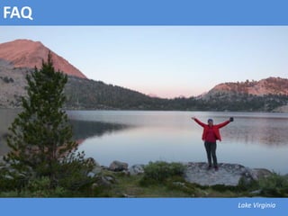 Lake Virginia
FAQ
 