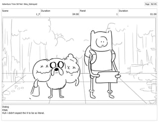 Adventure Time Story Test | PDF