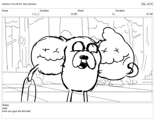 Adventure Time Storyboard Test | PDF