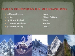 Adventure tourism | PPTX