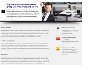 Adver online presentatie