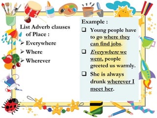Adverbial Clauses | PPTX