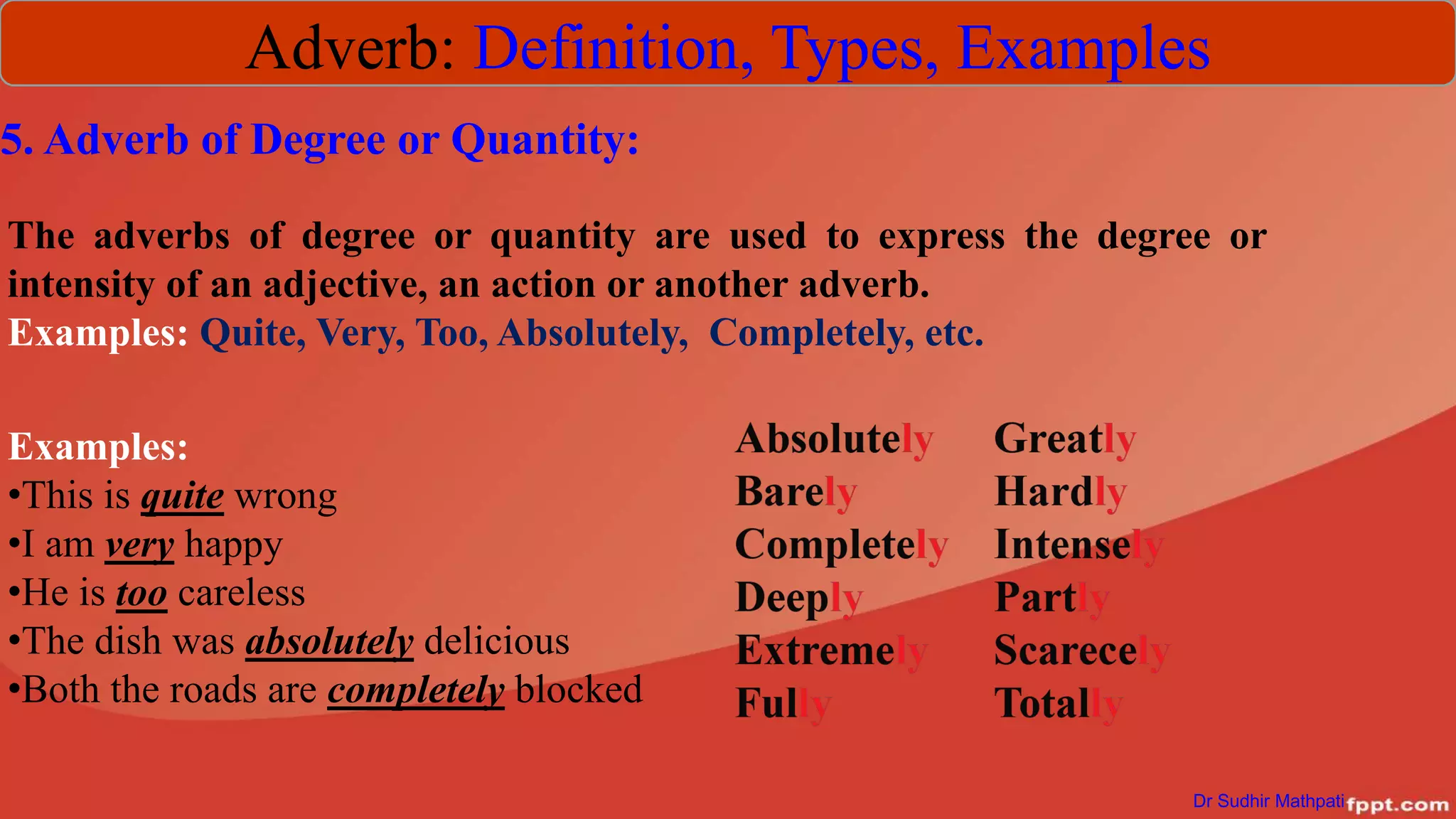 Adverb | PPT