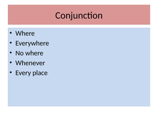 Nowhere Definition Comprehensive Guide to Adverbial Clauses: Types, Usage, and Examples | PPTX