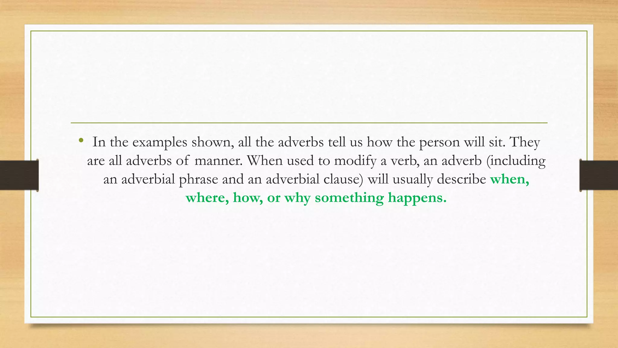 Adverbial Phrase | PPTX
