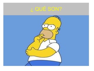 ¿ QUÉ SON?