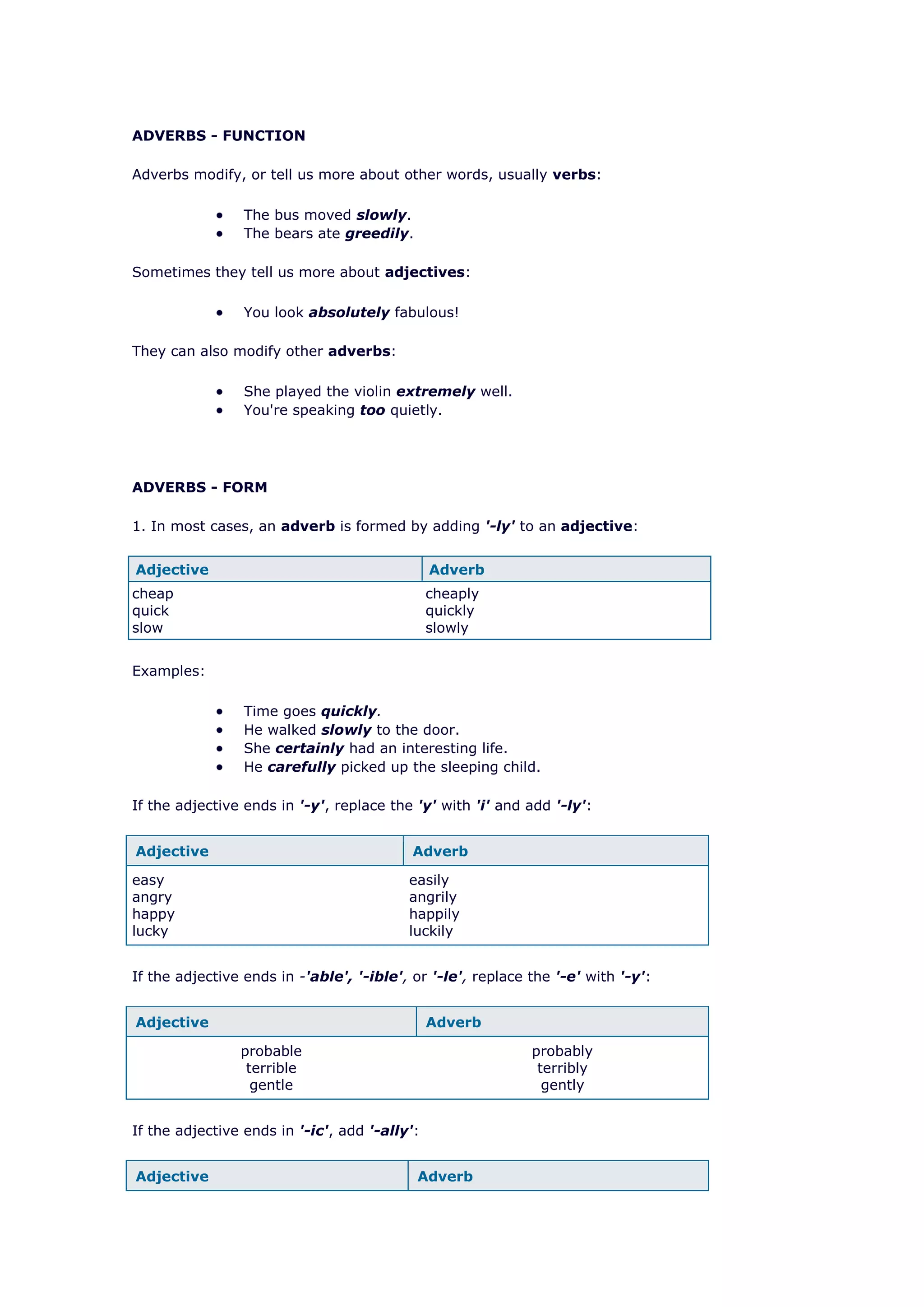 Adverbs | DOCX