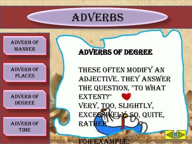 Adverbs
