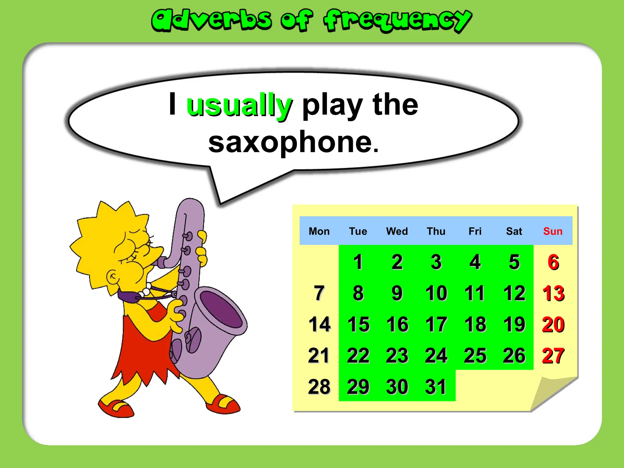 adverbs-of-frequency.powerpoint slides 1 | PPT