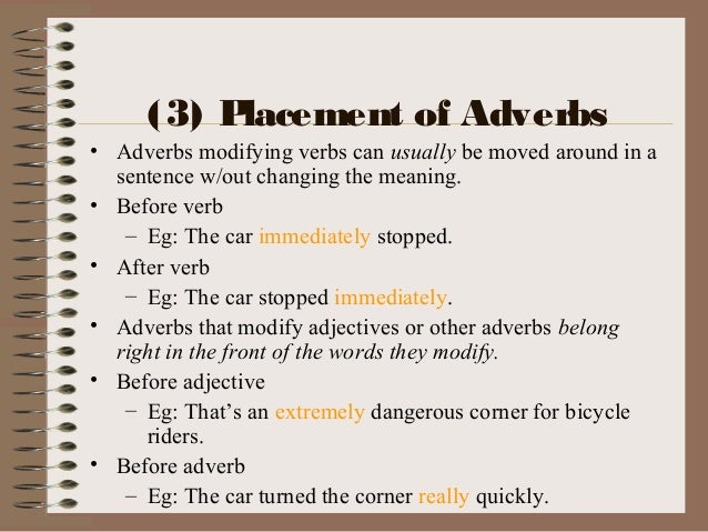Adverbs