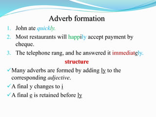 Adverbs 2 | PPTX