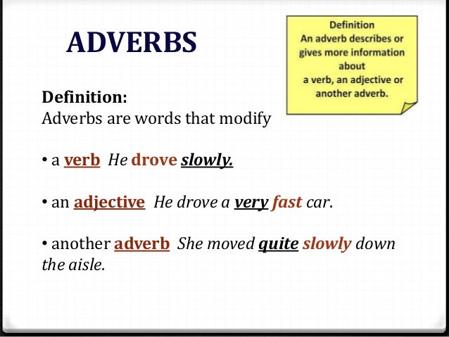adverbs of degree