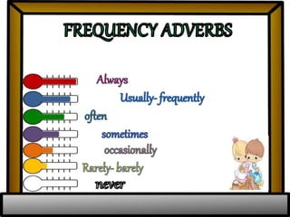 Adverbs of frequency 4a b