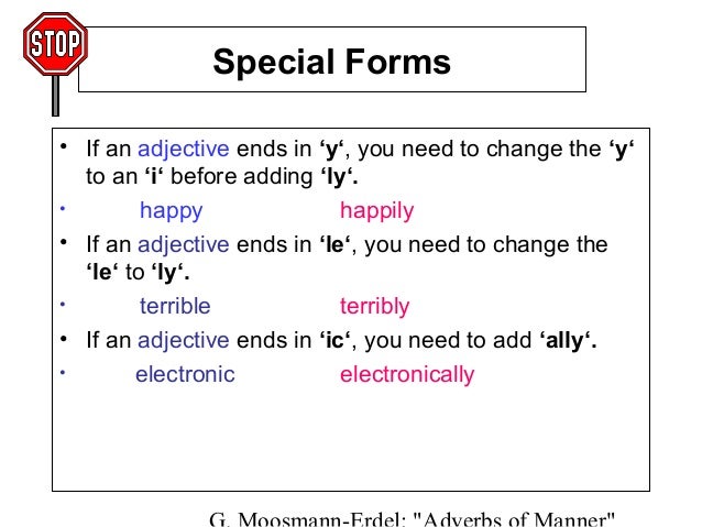 Adverbs revised