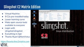 Adversarial Emulation with the C2 Matrix - Wild West WebCastin Fest | PPTX