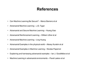 Adversarial machine learning for av software | PDF