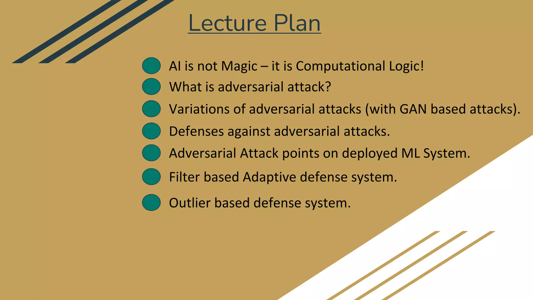 review of artificial intelligence adversarial attack... Adversarial Attacks and Defense | PPTX