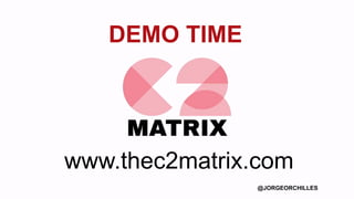 Adversary Emulation and the C2 Matrix | PPTX
