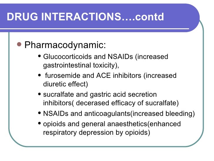 Adverse drug reactions