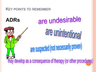 KEY POINTS TO REMEMBER
ADRs
 