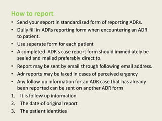 Adverse drug reactions | PPTX