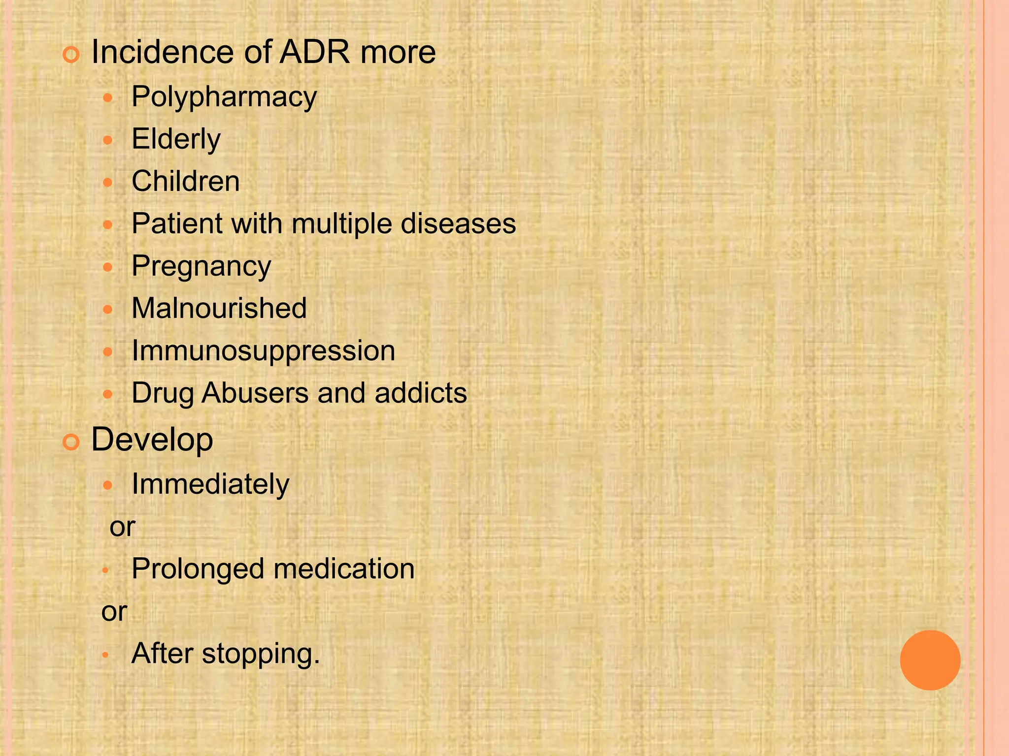 Adverse Example Adverse Drug reactions and its types with examples | PPT