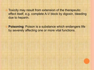 Adverse Drug reactions and its types with examples | PPT
