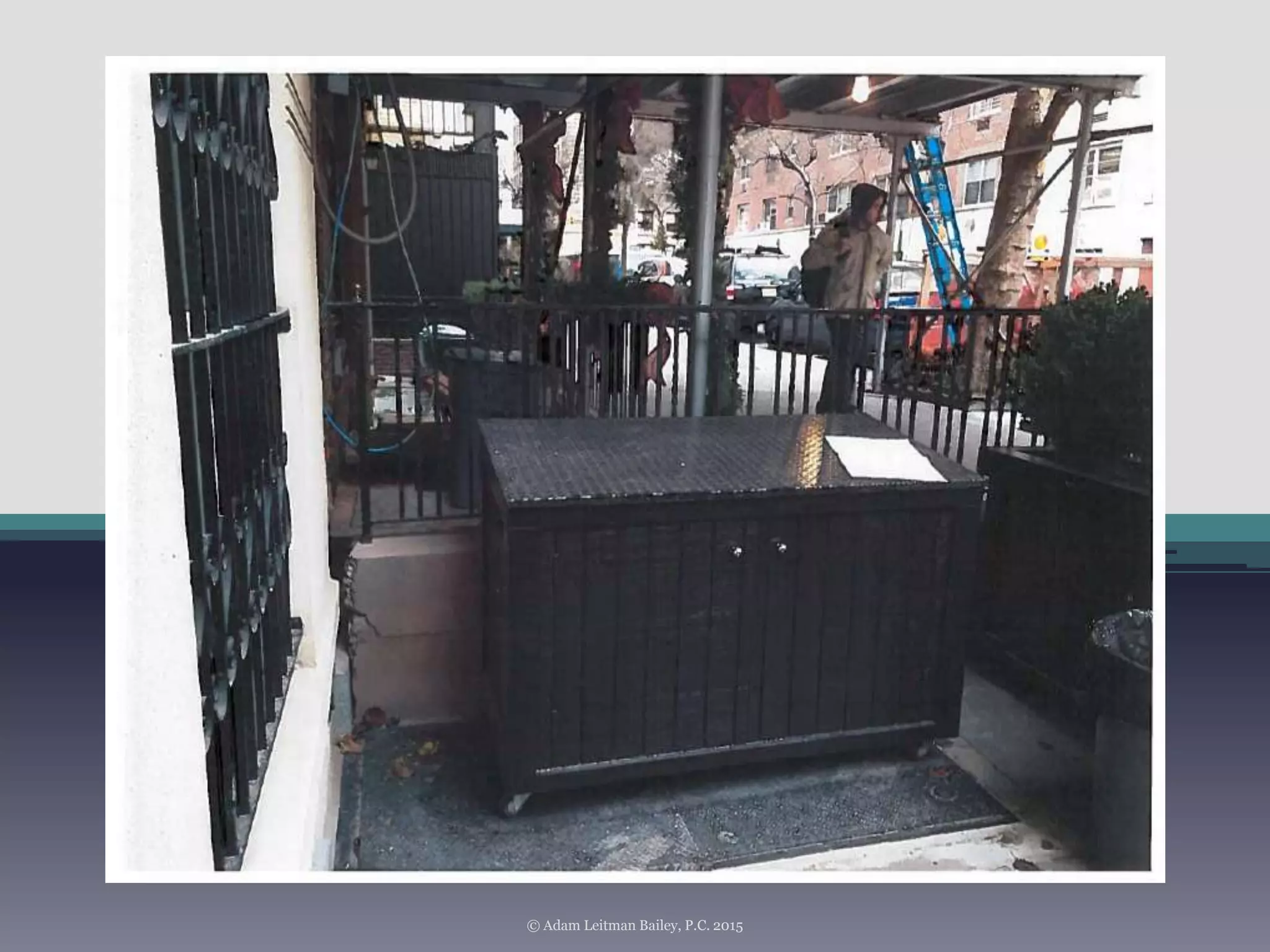 © Adam Leitman Bailey, P.C. 2015
 