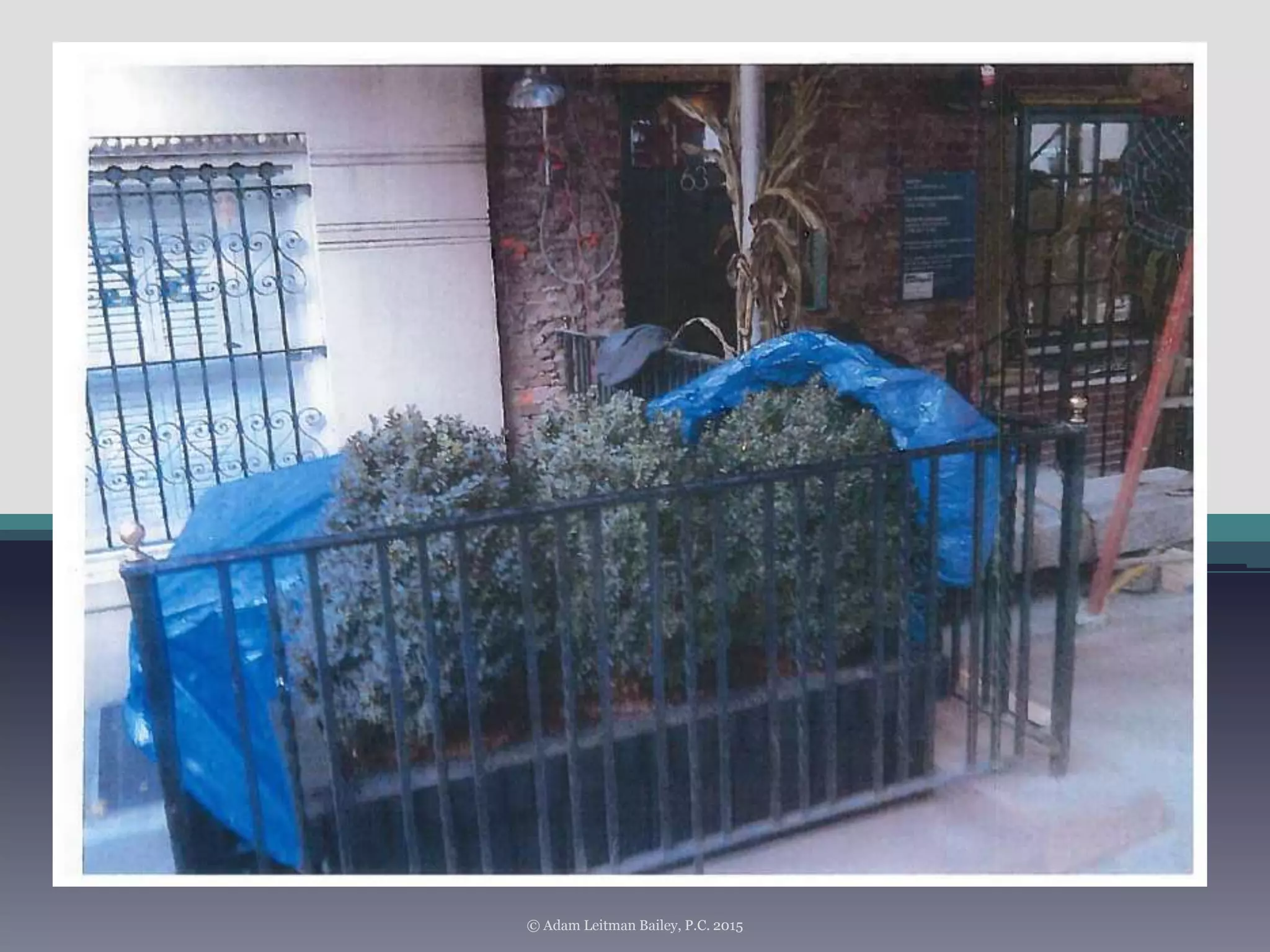 © Adam Leitman Bailey, P.C. 2015
 