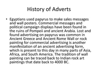 Advert,documentary,soap | PPTX