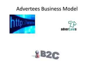 Advertees Business Model
 