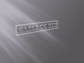 CABLE DE RED 