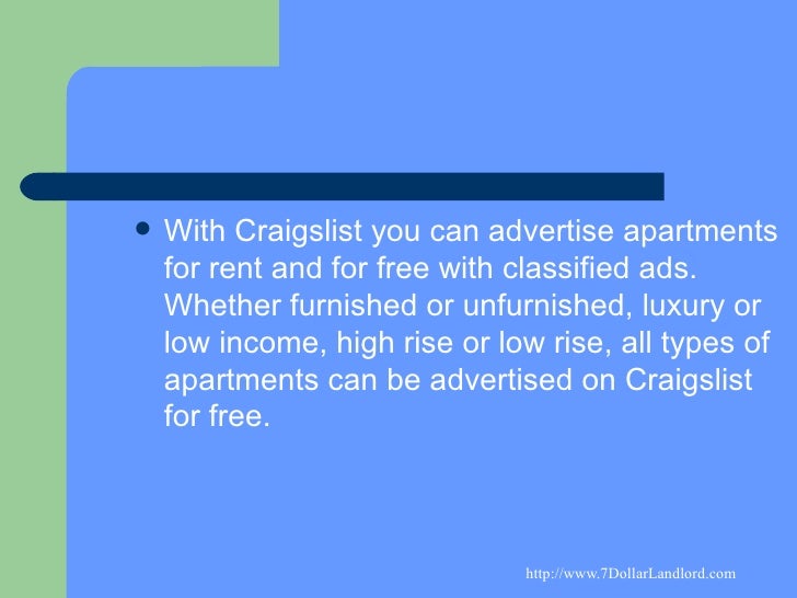Craigslist Furnished Apartments For Rent Craigslist Furnished Apartments For Rent