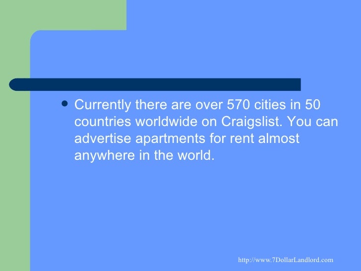 How To Advertise Apartment For Rent On Craigslist How To Advertise Apartment For Rent On Craigslist