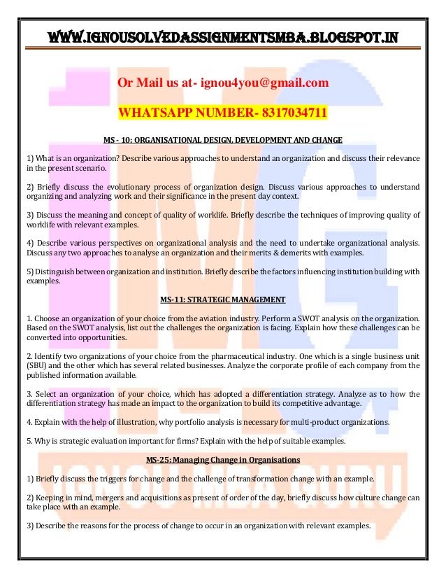 Solved assignments picture