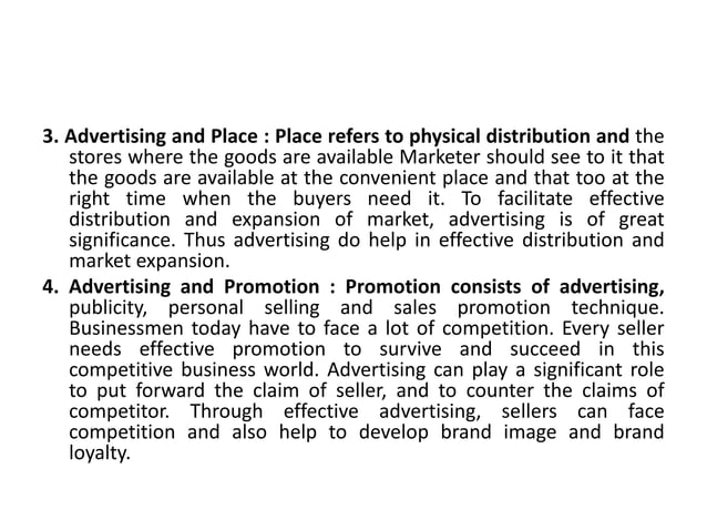 Advertisement | PPTX