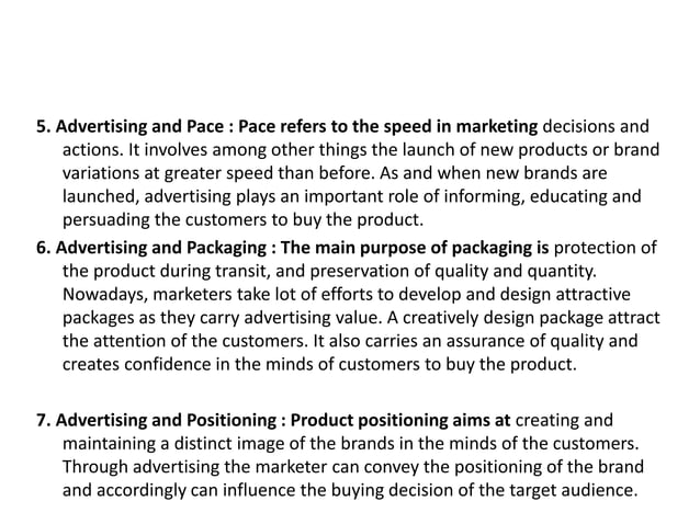 Advertisement | PPTX